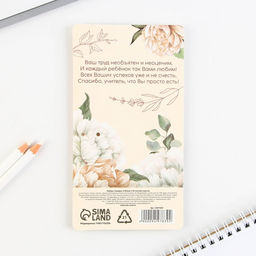 Набор стикеры и ручка «Любимому учителю», 2×30 листа, синяя паста 0.7 мм