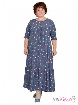 Платье Модель №650 размеры 44-84 - Plusmoda фото 5