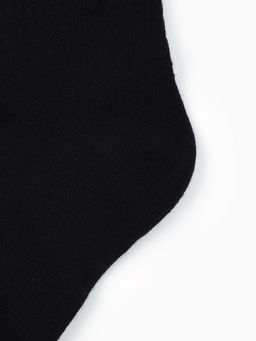 Носки спортивные хлопковые Resport 3 пары, размер 35-38, чёрные