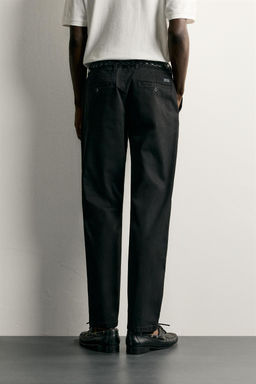 PANTAL?N CHINO SLIM FIT / Negro - Zara фото 3