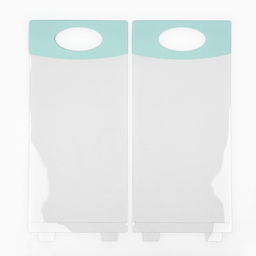 Коробка подарочная складная переноска для цветов, упаковка, Бирюза, 20?20?4 см