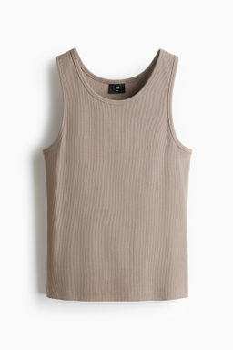 Camiseta sin mangas en canal? Slim Fit - H&m фото 3