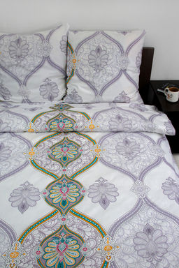 КПБ 1,5 сп бязь 120гр/м2 Текстильная коллекция Парадис твердая упаковка