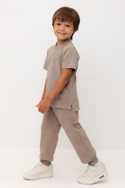 Crockid _ КР 400661-1/коричневый к554 брюки для мал  фото 4