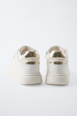 BEJEWELLED HIGH TOP SNEAKERS - Zara фото 5