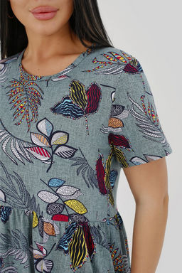 Платье женское арт. Пл-25 зеленое - Милана фото 7