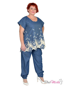 Туника Модель №1495 размеры 44-84 - Plusmoda фото 5