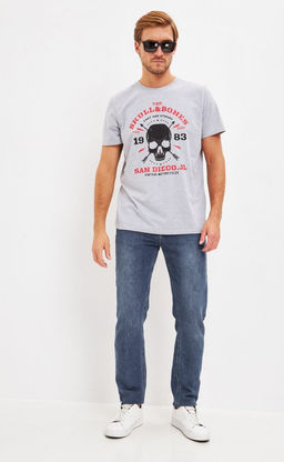 Футболка P211-06-255 grey melange - Primm фото 8