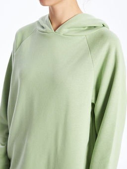 Oversize Kad?n Kal?n Hoodie