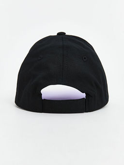 Yaz? Bask?l? K?z ?ocuk Kep ?apka