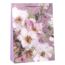 Цена за 12 шт. Пакет подарочный 31x42x12см Цветы / 5310XL /уп 12/300/ - Галеонтрейд фото 5
