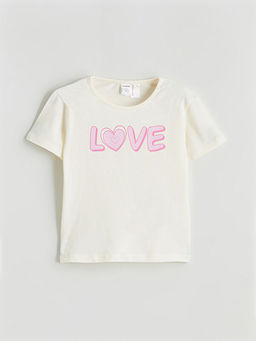 Bask?l? K?z ?ocuk Ti??rt ve Tayt