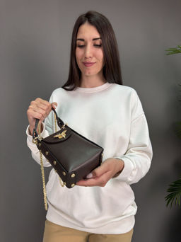 Сумка женская из телячьей кожи