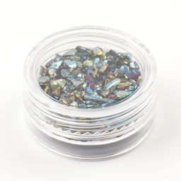 Декоративные элементы для декора Камень, объёмные, цвет изумрудный/голография - Queen fair фото 5