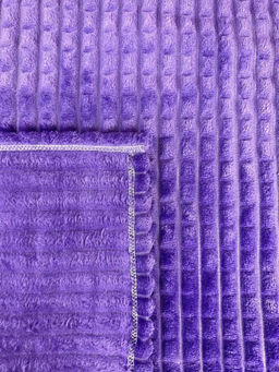 Плед Квадро 200х220 см (Фиолетовый) - Mency фото 2