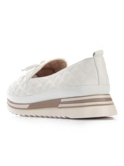 03-5016-5 LT. BEIGE Полуботинки женские (натуральная кожа)