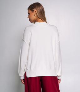Джемпер #КТ9196, белый - Dommod фото 3