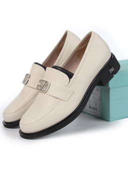 06-PDG261-2 BEIGE Туфли женские (натуральная кожа)