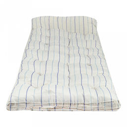 Матрас ватный "Оптима S" Стандарт, 180х200х8см, наполнитель "РВ" (регинирированное волокно, хлопок 30-50%) чехол, тик смесовый 170г/м2 (хлопок 30%; полиэстер 70%), упаковка пакет-туба ПВХ 160х50см, 0,288м3/16кг, Домашняя мода (Россия)