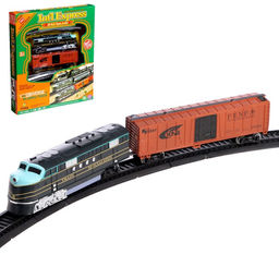 Железная дорога Большой экспресс, со светозвуковыми эффектами, протяжённость пути 3,6 м