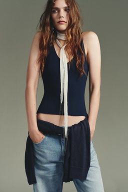 RIB KNIT TOP - Zara фото 2