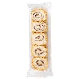 Рулеты с арахисом, 20шт*60г, 1200г