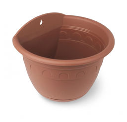 Кашпо настенное Колывань-терракот d-20см арт.С112Т