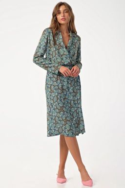 Платье миди с запахом - Fly фото 10