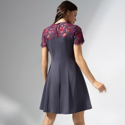 Платье мини с кружевом Истина в любви - Charutti фото 5