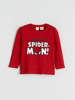 Spiderman Bask?l? Erkek ?ocuk Pijama Tak?m