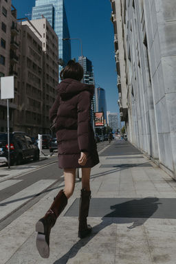 WINDPROOF RUBBERISED FABRIC MID-LENGTH ANORAK - Zara фото 3