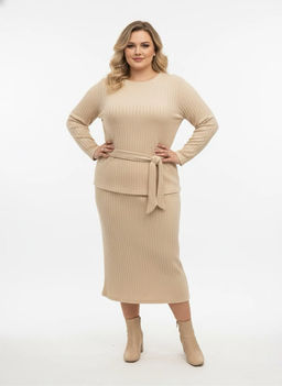 Юбка вязаная UB02208WHT03 - Артесса фото 2