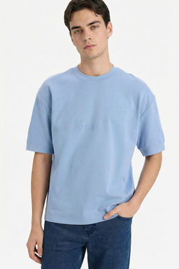 Pamuklu Nefes Alabilen Loose Fit Bask_l_ Ti__rt