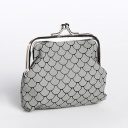 Кошелёк на фермуаре, цвет серый - Simaland фото 2