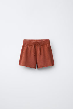 BERMUDA JOGGING EFECTO LAVADO / Marr?n / Topo - Zara фото 7