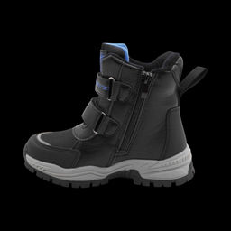 Ботинки мембранные на меху А6671-10 черные