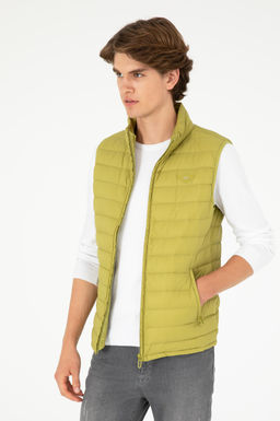 Мужской фисташковый зеленый жилет - U.s. polo assn фото 3