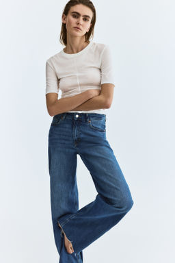 Wide High Waist Jeans - H&m фото 24