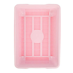 Туалет глубокий с сеткой 36 х 25 х 9 см, розовый - Simaland фото 3