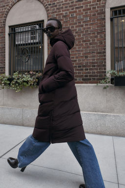 WATER-REPELLENT AND WINDPROOF LONG PUFFER JACKET - Zara фото 5