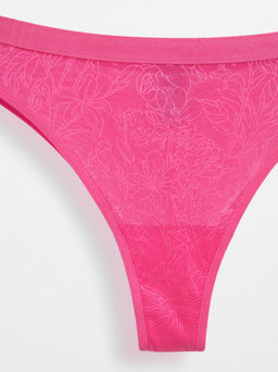 CONTE FLORAL TATTOO LBR 2927 Трусы женские barbie pink - Conte elegant фото 5