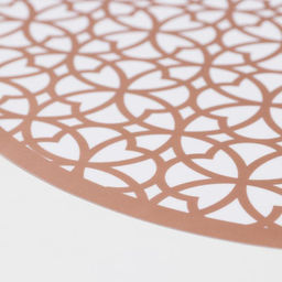 Цена за 12 шт. Салфетка сервировочная на стол Шарм, 3838 см, цвет металлик коричневый - Simaland фото 3