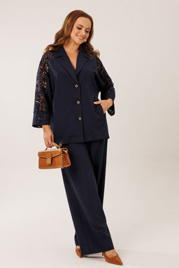 Костюм Kaloris 2233W-Р темно-синий  фото 8