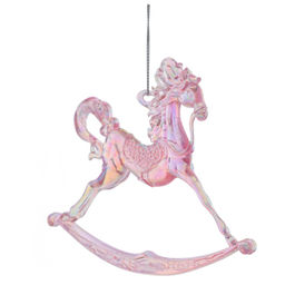 Украшение новогоднее "Лошадка", L14,5 W1 H12 см