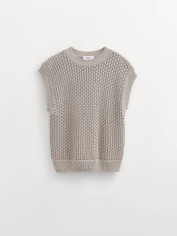 CONTE LDK2458 Жилет женский beige - Conte elegant фото 7