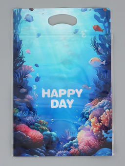 Цена за 50 шт. Пакет подарочный, с zip-lock застежкой, "Русалочка", 15х23 ± 1см МИКС