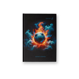 Светоч Бизнес-блокнот, матовая ламинация, ББ245 A6 64 л. 4 шт. клетка Огненный матч 01664