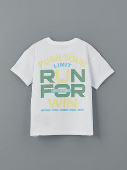 Bisiklet Yaka Erkek ?ocuk ?ortlu Pijama Tak?m?