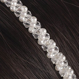 Ободок для волос жемчуг / GTS-27 /уп.12/ - Галеонтрейд фото 3