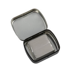 VISTA-ARTISTA Коробка металлическая черная с логотипом VISTA-ARTISTA, ластик-клячка в комплекте VABME-01